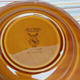 4 flat plates Lunéville Louis XV Honey