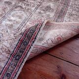 Handmade silk cashmere rug 173x120cm