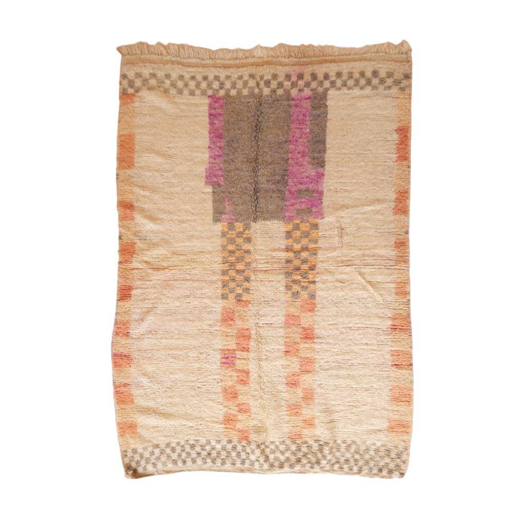 Berber sheep wool rug - 223 x 147 cm