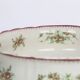 Earthenware salad bowl, Saint Amand & Hamage earthenware factory, Floreal pattern, French manufacturer
