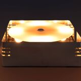 Chrome wall / ceiling lamp - italy - space age