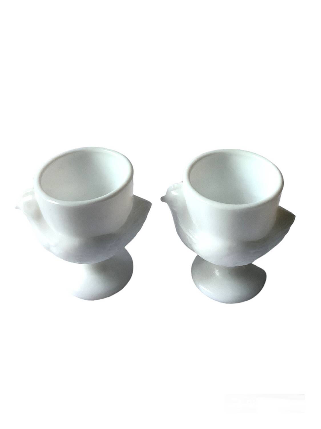 2 opaline egg cups France 🇫🇷