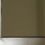 Vintage rectangular bevelled mirror, 1970s