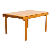 Table à manger extensible en chêne danoise Bramin, années 1960