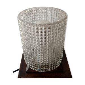 Lampe veilleuse en chêne