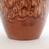 West Germany ceramic vase 1970s Height 21 cm