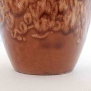 Vase céramique West Germany Années 70 Hauteur 21 cm