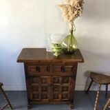 Antique walnut sideboard