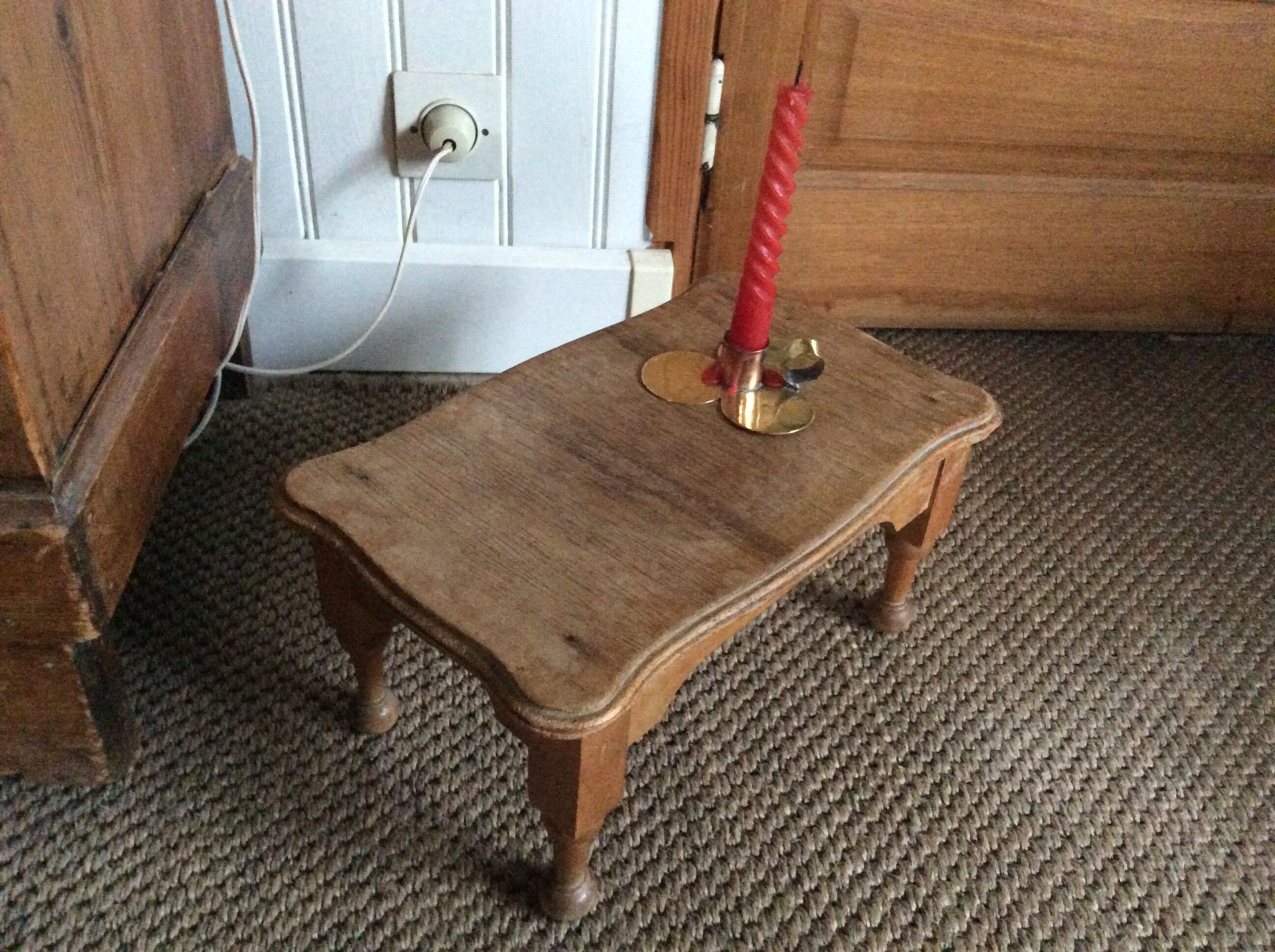 Wooden stool