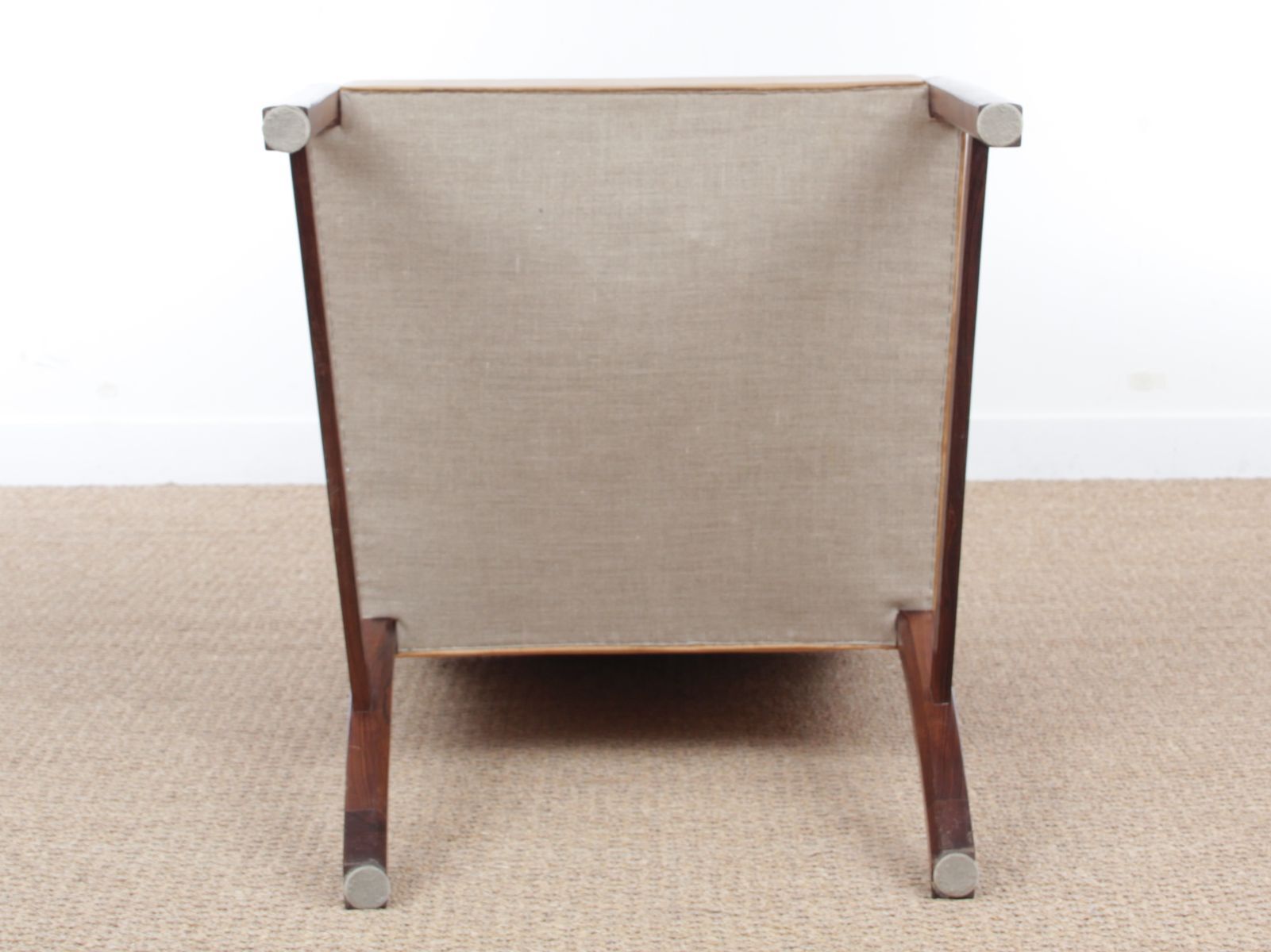Fauteuil  par Ole Wanscher pour A.J. Iversen Iversen