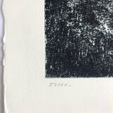 Nicole Bouharmont, Parc de Sceaux i, 2003-16. pointe sèche signée au crayon
