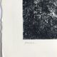 Nicole BOUHARMONT, Parc de Sceaux I, 2003-16. Drypoint signed in pencil