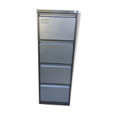 Metal cabinet with 4 drawers