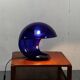 Lampe de table Blue Foglia 634 Martinelli de l'ère spatiale italienne moderne, par Elio Martinelli pour Martinelli Luce, 1969