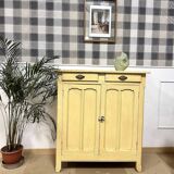 Yellow patinated parisian buffet