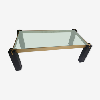 Brass coffee table