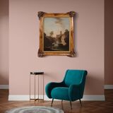 Great Italian landscape painting from 18th century