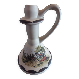 Candle holder signed Cazalas