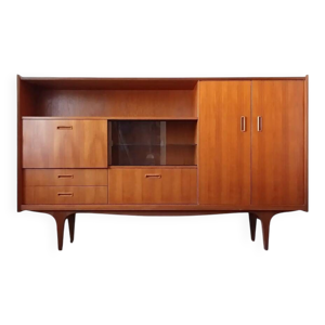 Enfilade bar bibliothèque