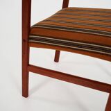 Ensemble de six chaises en teck, design danois, années 1970, production : Danemark