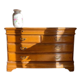 Solid oak chest of drawers