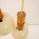 1970s Cascade Chandelier with Plastic Shades, Czechoslovakia