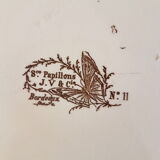 Plat de service manufacture J.Vieillard & Cie