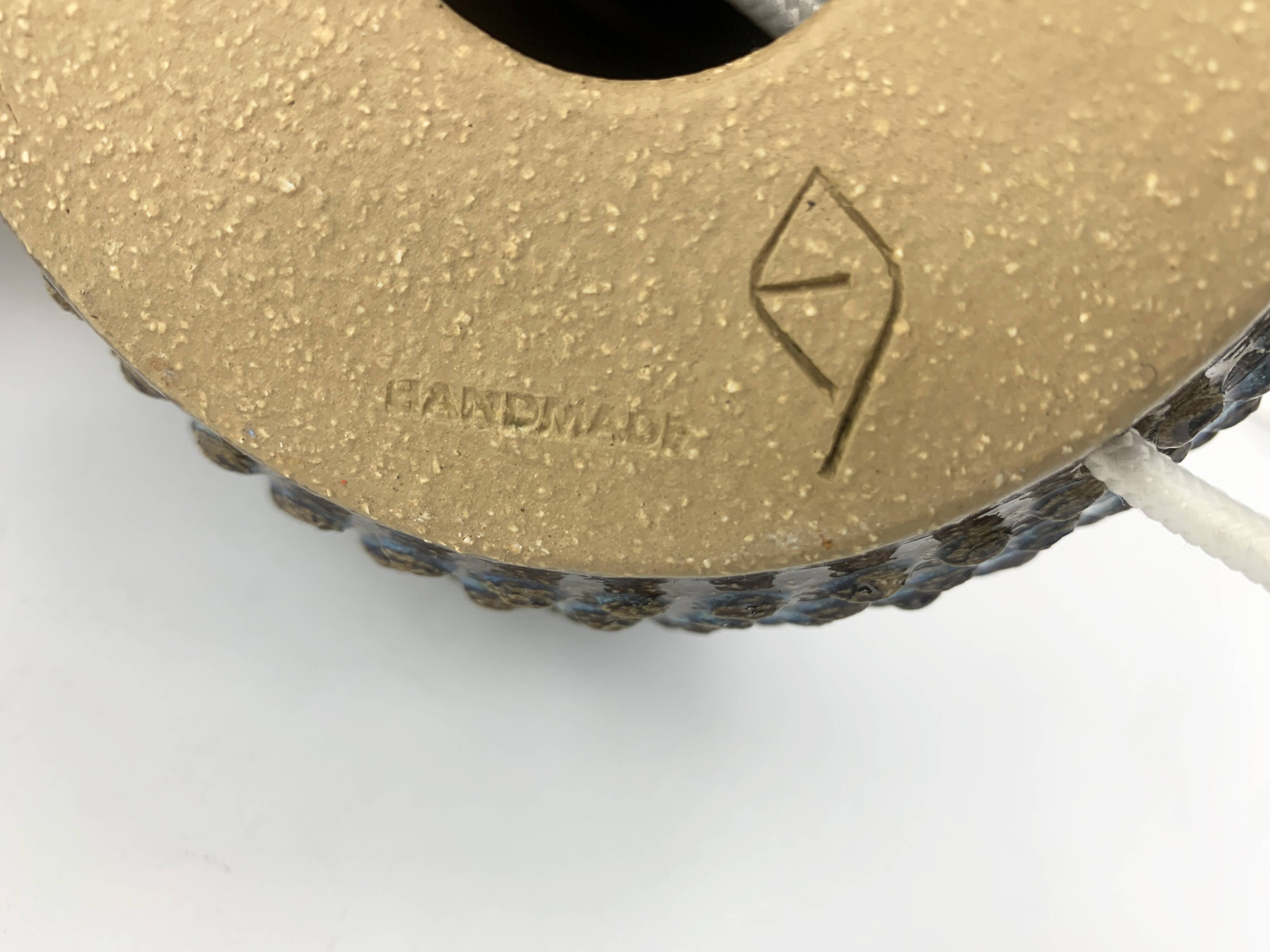 Pair of Einar Johansen ceramic table lamps, Soholm, Denmark, 1960s