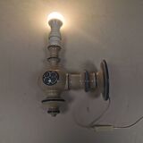 Ceramic wall lamp by Allan Hytholm for his own workshop Denmark 1980s