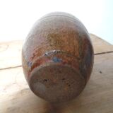Glazed stoneware bottle