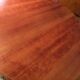 Table round tray in solid wood