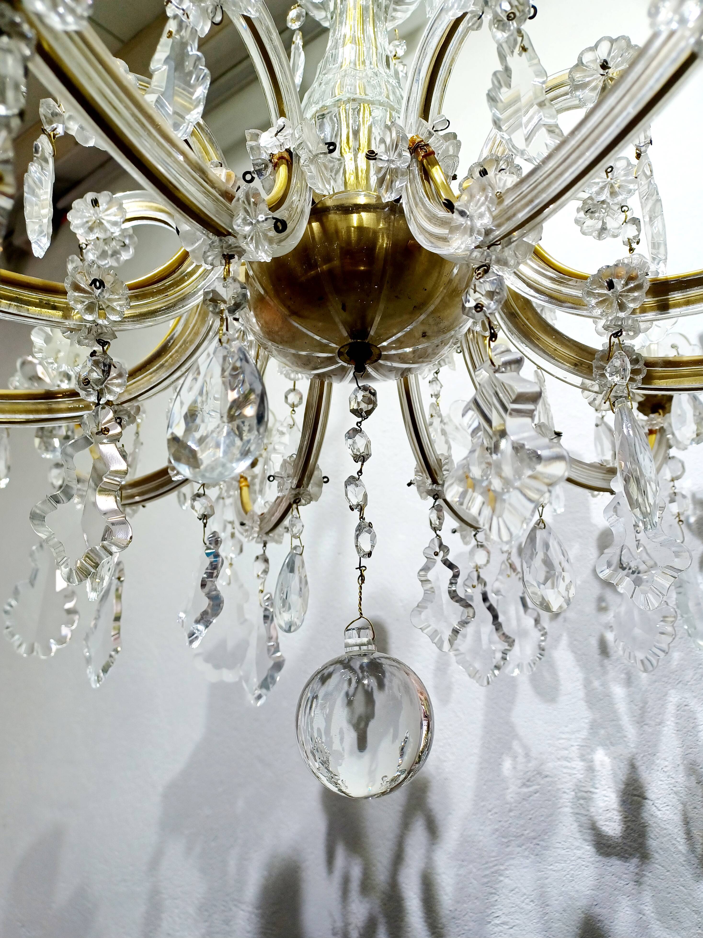 Marie Thérèse Crystal Chandelier 10 Lights