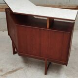 Scandinavian teak bar by Turnidge England 1960s