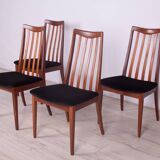Mid-Century Teak Dining Chairs by Leslie Dandy for G-Plan, 1960s, Set of 4