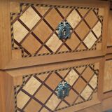 Transitional style chest of drawers