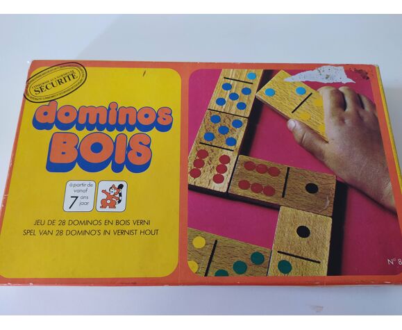 Old wooden domino game | Selency