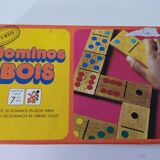 Ancien jeu de domino en bois