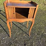 Vintage curtain bedside table