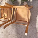 pair of Luterma style bistro chairs