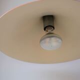 Tulip red metal hanging