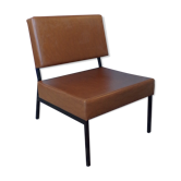 Vintage skai armchair