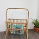 Rattan magazines rack