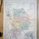 Map of Seine-et-Marne, printed in 1883.