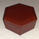 Vintage Japanese lacquered Bakelite top with 4 pieces