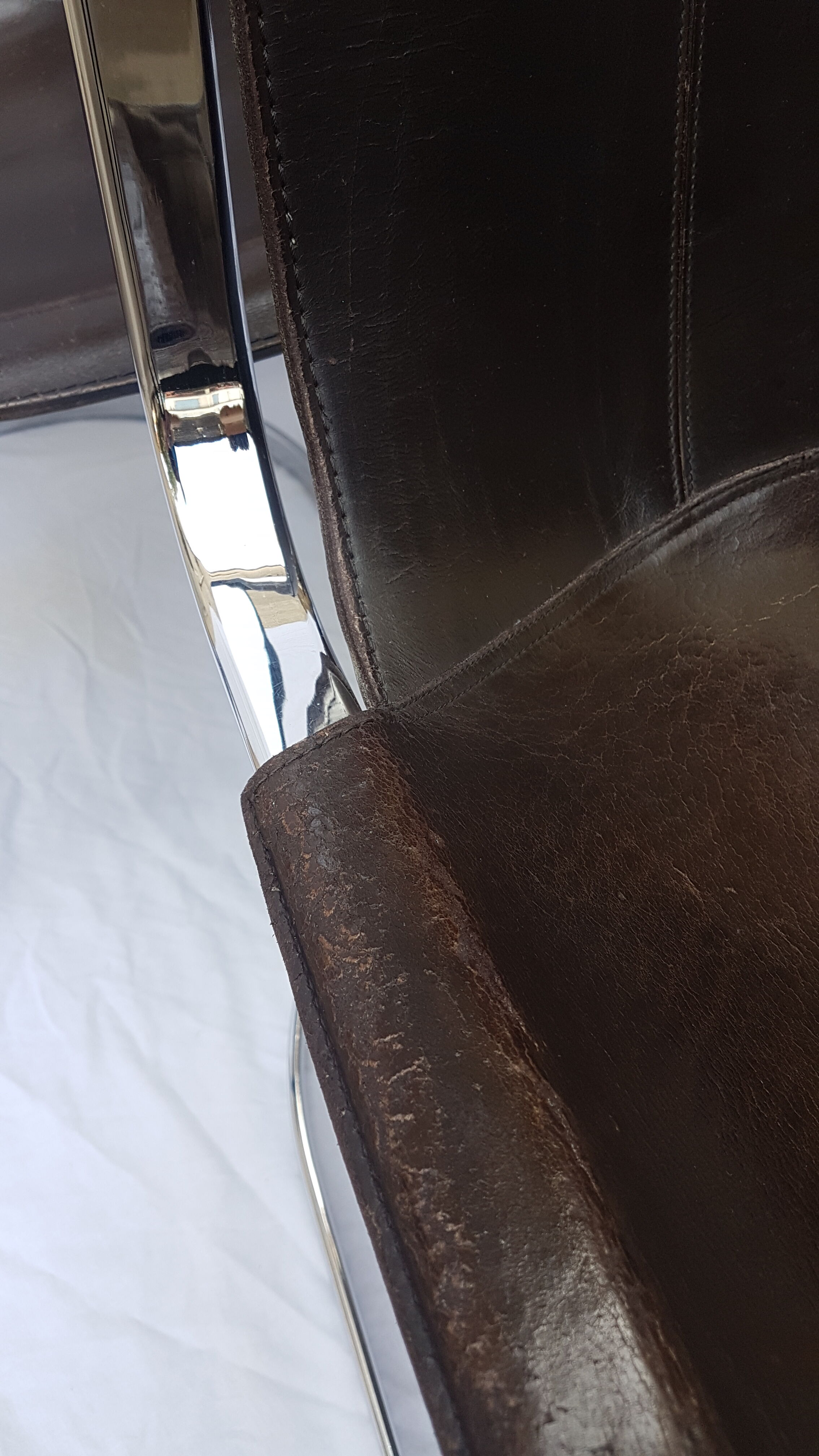 Set of 6 chairs of the brand Cidue 1970