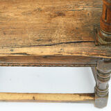 Renaissance style caquetoire armchair