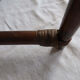 Rattan side coffee table
