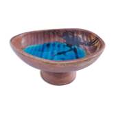 Coupe en grès émaillé  Poterie de La Colombe