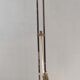 Deknudt brass floor lamp from the 70s