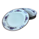 Limoges porcelain plates UML art deco